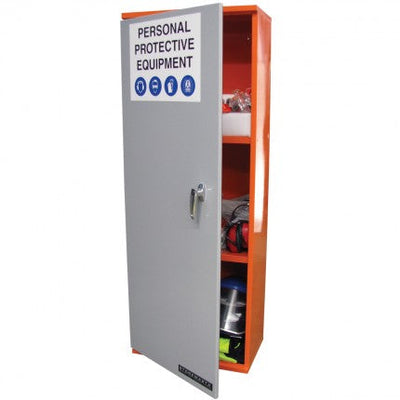 PPE Storage Cabinet - Single door -3 Shelves - STOREMASTA